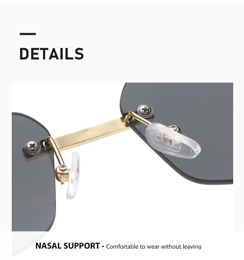 Anti-ultraviolet, Lightweight Metal-free Frame Sunglasses, Trendy And Stylish For Both Men And Women Car Sunglasses2520