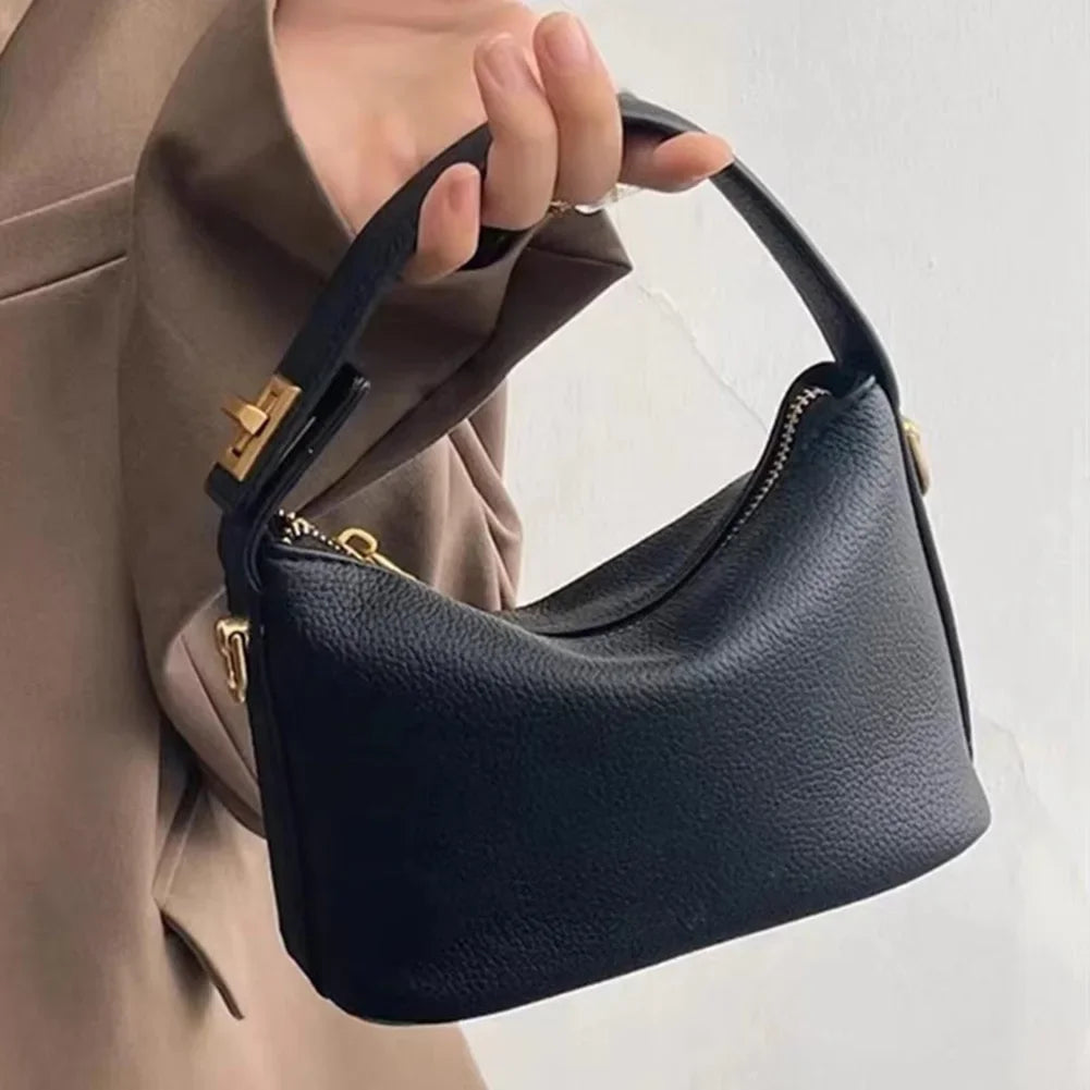 Mini Box Soft Leather Cloud Cute Bag Shoulder Messenger Chain Mobile Phone Bag Small Crossbody Sling Bags For Women Luxury Tote