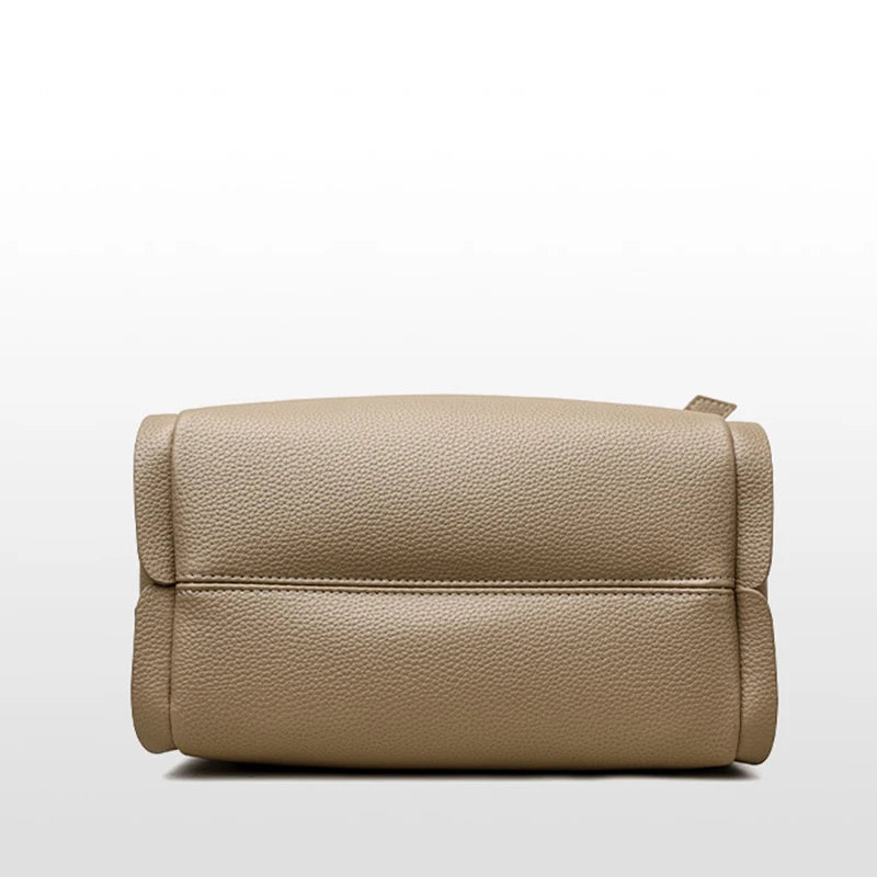 Retro Fashion Simple New Texture Large Capacity Shoulder Bag Women's Handbags Portable Messenger Bucket Bag