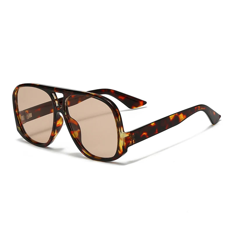 Car Sunglasses 1/3pcs Oversized Double Bridges Sun Glasses Fashion Outdoor Driving Brand Shades Goggles Travel UV400 Glasses
