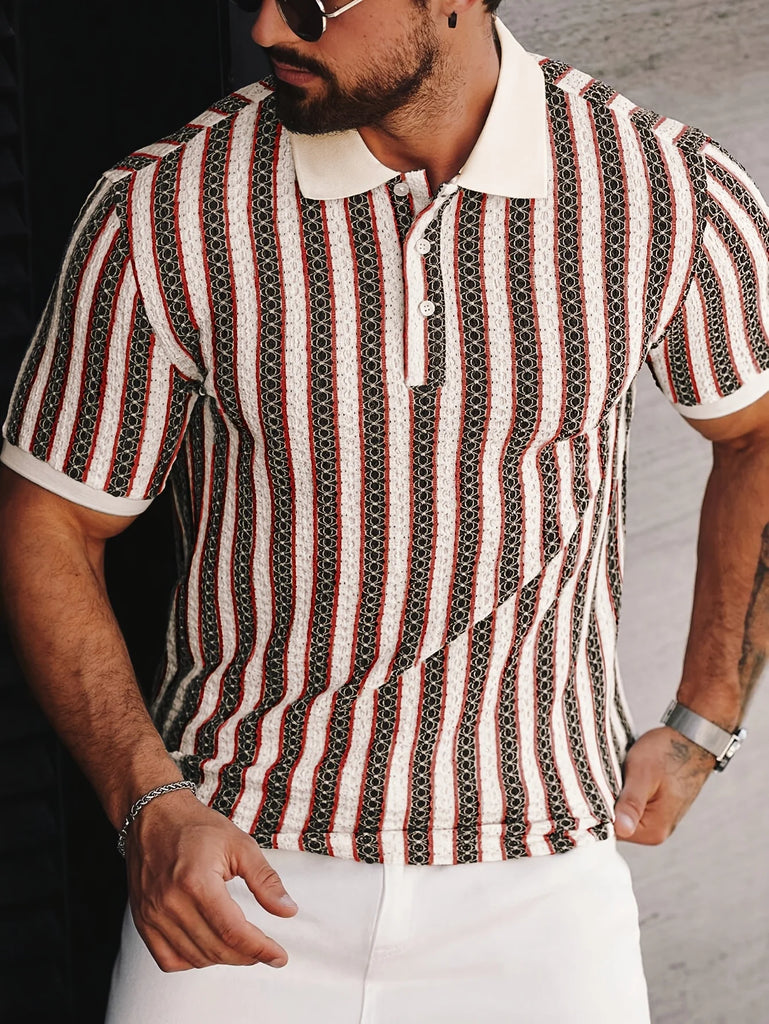 Men’s 2026 Ice‑Silk Polo Shirt