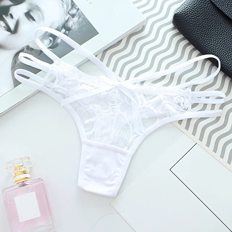 High quality Sexy Lace Panties women Underwear Thong Woman g String Seamless Bikini mini Briefs Female Lingerie Tanga 7 Colour