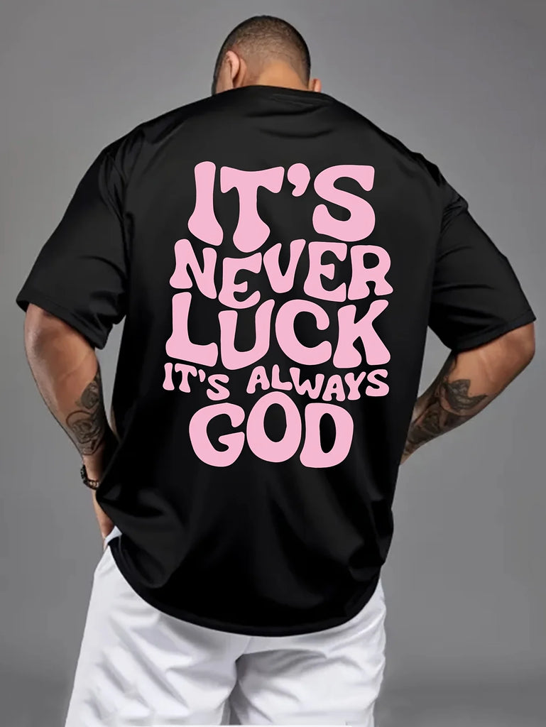 Men’s Good Luck Printed T‑Shirt