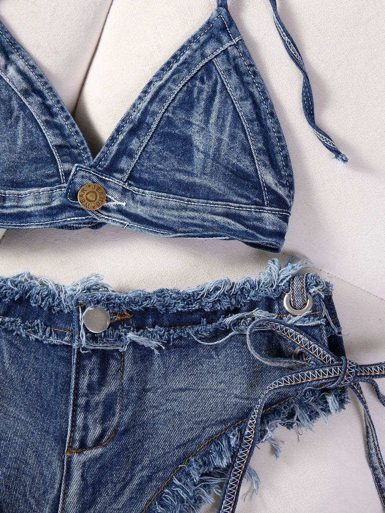 DEKA Brazilian Denim Bikini Set