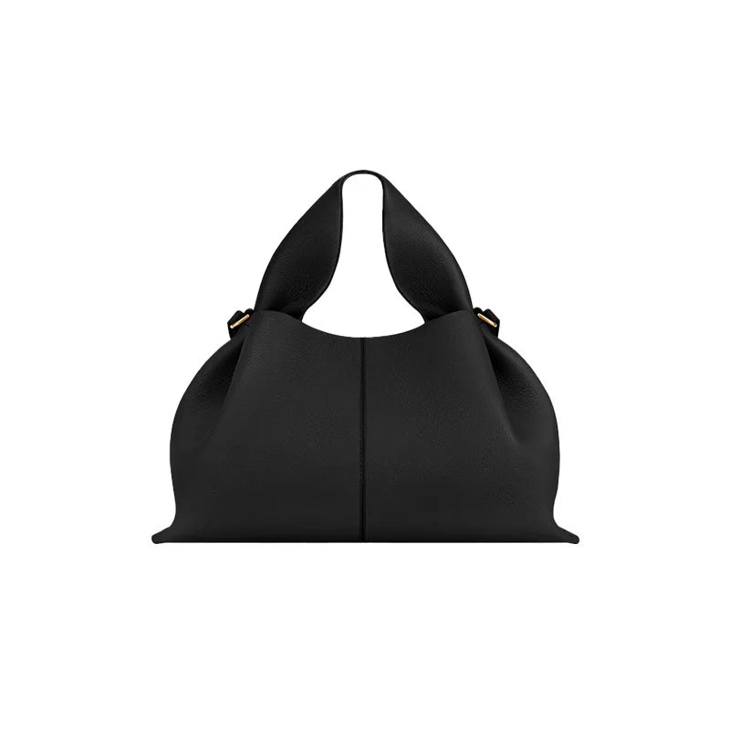 Fashion Women Dumpling Bags Luxury Leather Versatile Solid Color Female Shopping Crossbody Bag 2025 New Design