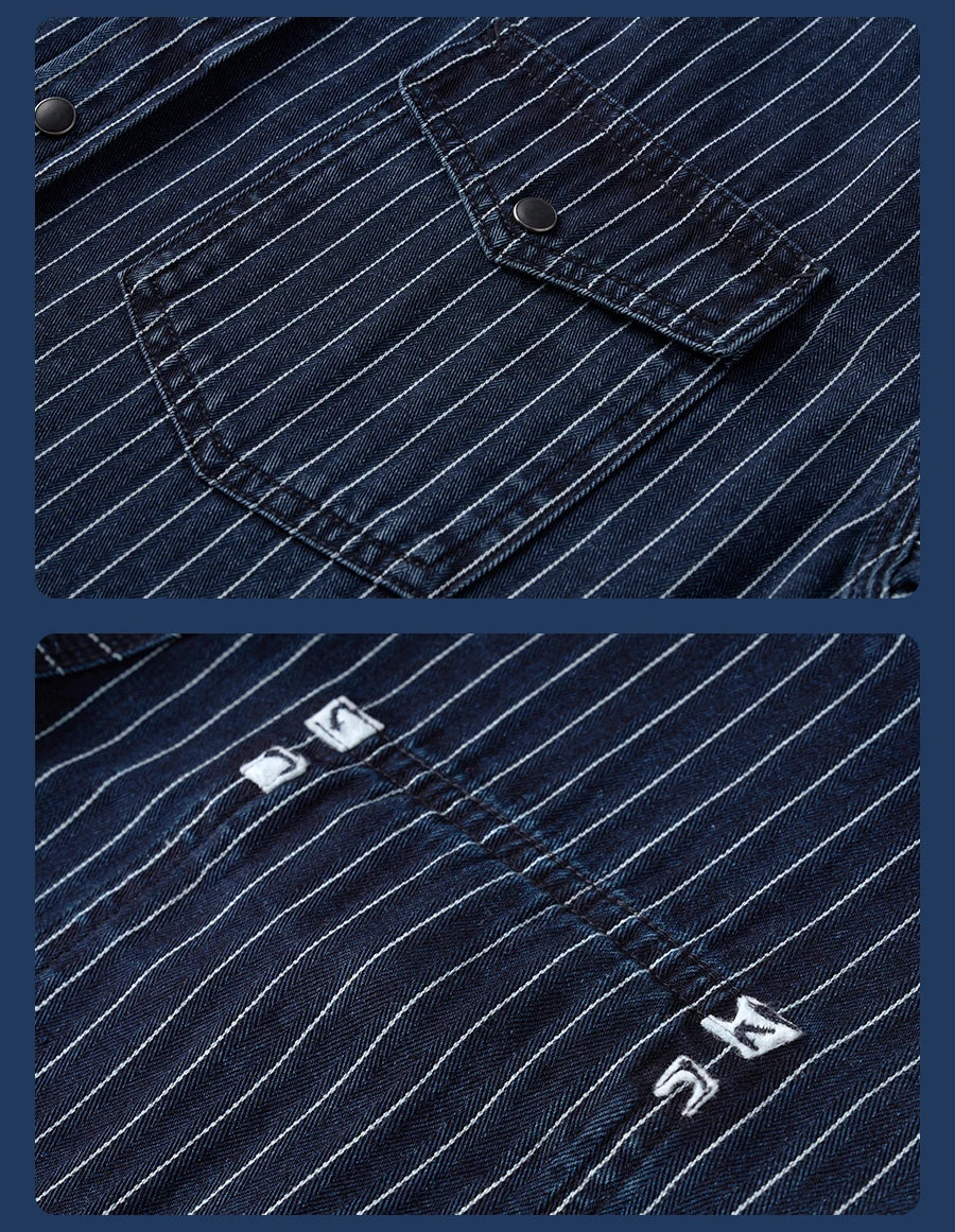 SIMWOOD Oversize Denim Shirt