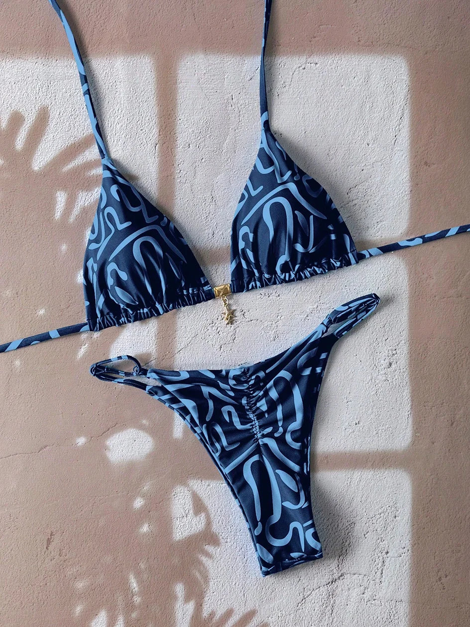 Leopard Micro Bikini Set