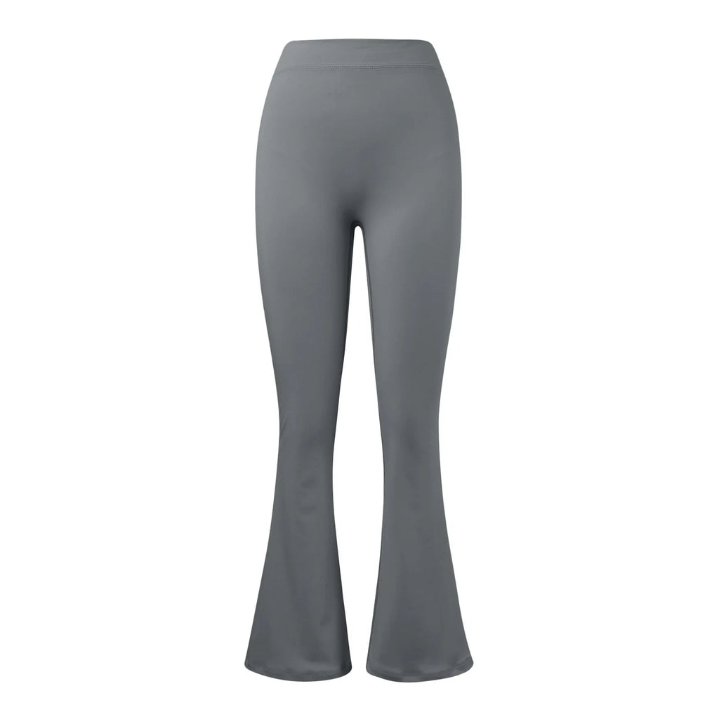 Women’s High‑Waist V‑Back Push‑Up Leggings – Micro Horn Slim Fit Gym Pants, Fashion Sports & Casual Leggings