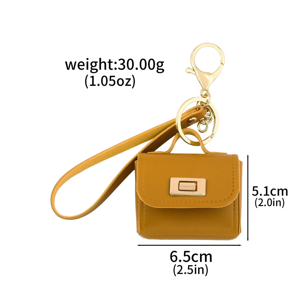 Korea Cute Mini Bags Bag Charms Colorful Pendant Kawaii Keychain for Women Simple Casual Bag Accessories Gift брелок для ключей