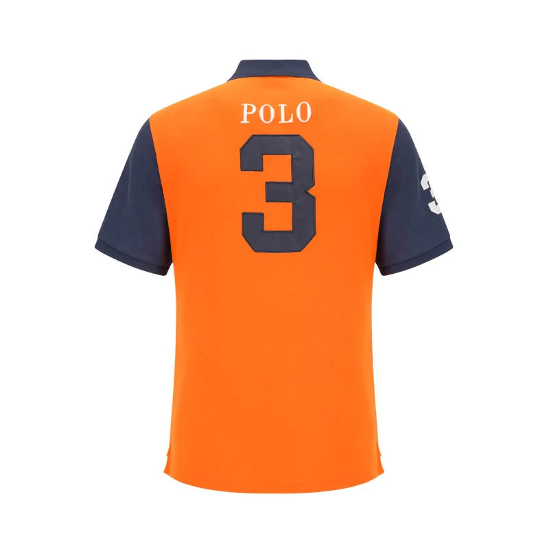 Classic Men Short Sleeve Polo Shirt 2026 New Golf Great Quality Oversize Men button Collar T-shirt US Size Clothing Manufacturer