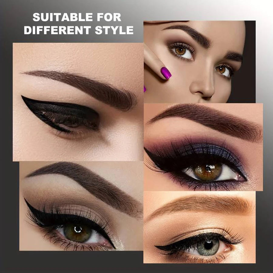 Waterproof 4‑Fork Eyebrow Pen – Microblading‑Effect Pencil for Natural, Hair‑Like Brows (5 Colors)