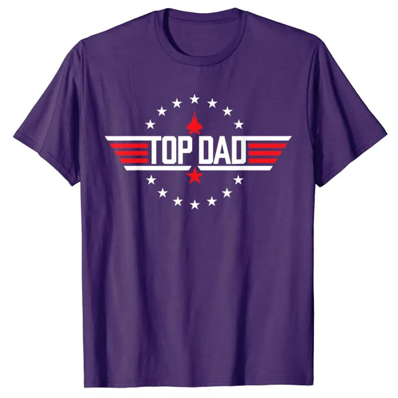 Top Dad Father’s Day T‑Shirt – Custom Men’s Graphic Tee for Christmas & Birthday Gifts