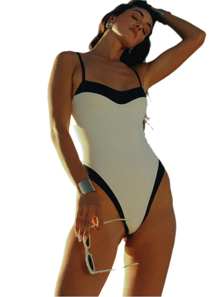2024 New High Waist Sexy Swimsuit Women Summer Bathing Suit Bikini Set Swimwear Women Beach Swimming Suit For Female