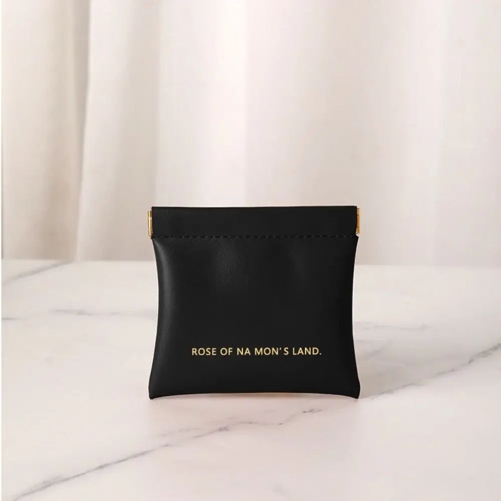 Fashion Simple Lipstick Makeup Bag – Portable Mini PU Cosmetic Organizer & Travel Storage Pouch