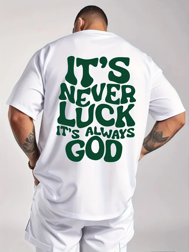 Men’s Good Luck Printed T‑Shirt