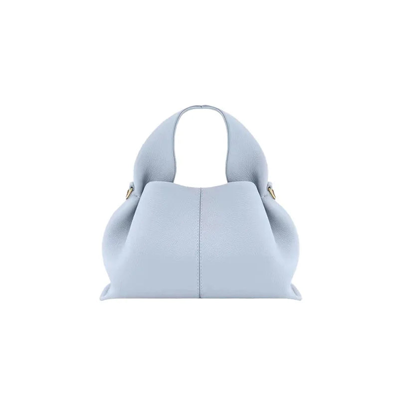 Fashion Women Dumpling Bags Luxury Leather Versatile Solid Color Female Shopping Crossbody Bag 2025 New Design
