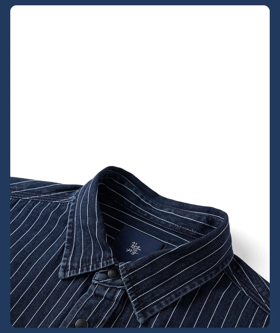 SIMWOOD Oversize Denim Shirt