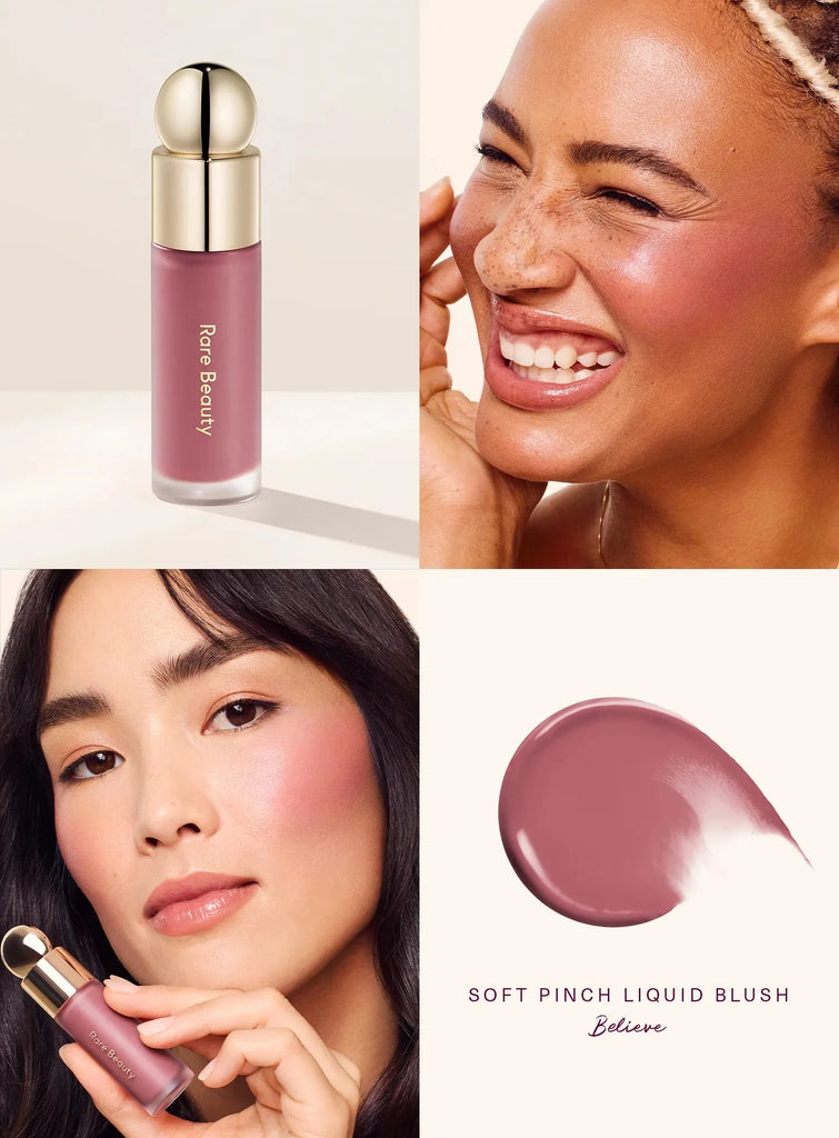 Rare Beauty Melting Cream Blush – Multi‑Use Matte & Pearlescent Glow for Cheeks & Lips