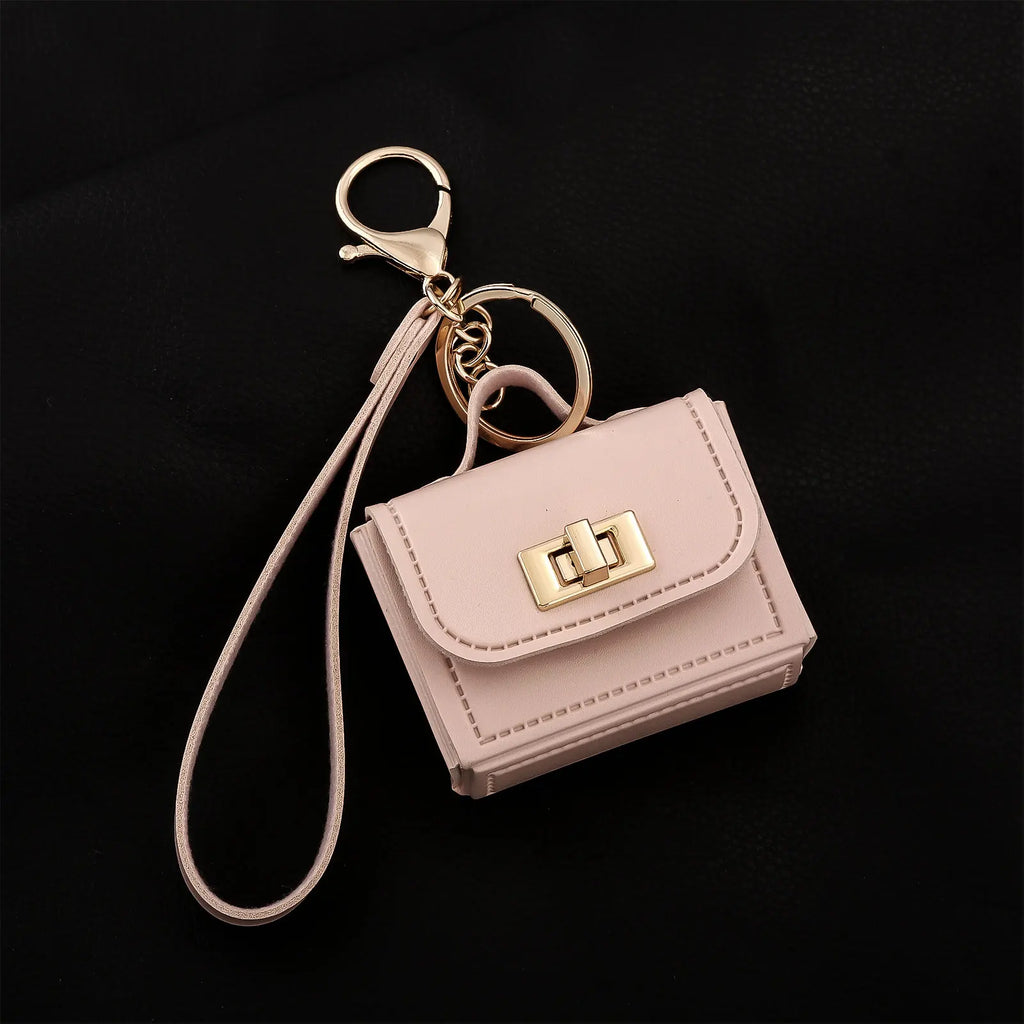 Korea Cute Mini Bags Bag Charms Colorful Pendant Kawaii Keychain for Women Simple Casual Bag Accessories Gift брелок для ключей