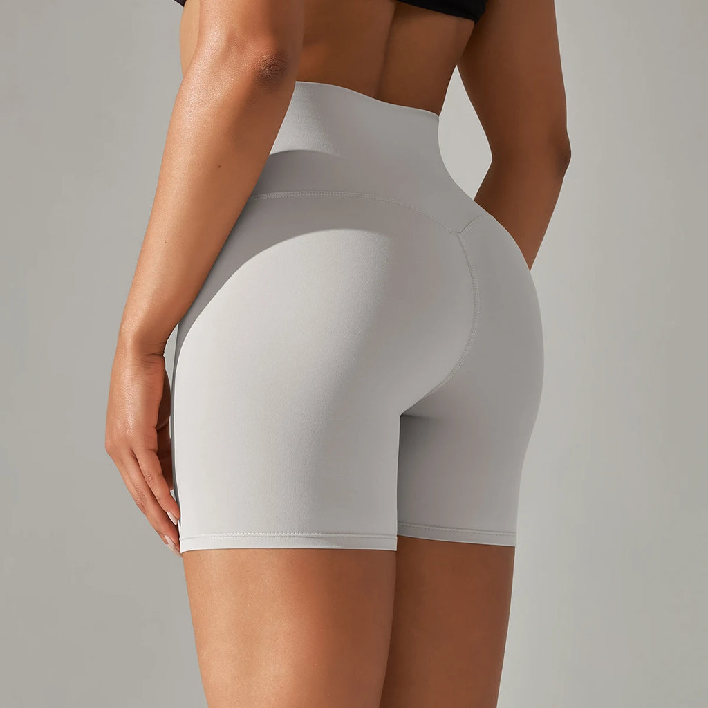 Seamless High Waist Yoga Shorts for Women