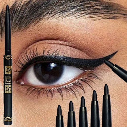 Waterproof Black Eyeliner Pencil Set – Long‑Lasting Matte Gel Liners for Bold, Smudge‑Proof Eye Makeup