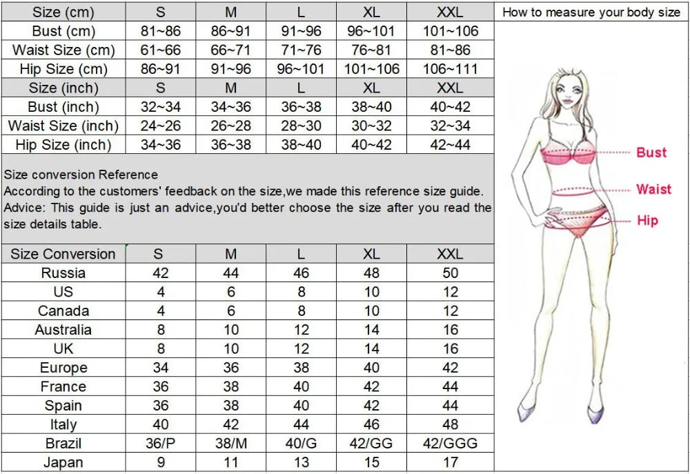Women’s Sexy Brazilian Push‑Up Bikini – Two‑Piece Swimsuit E045 Summer Beachwear