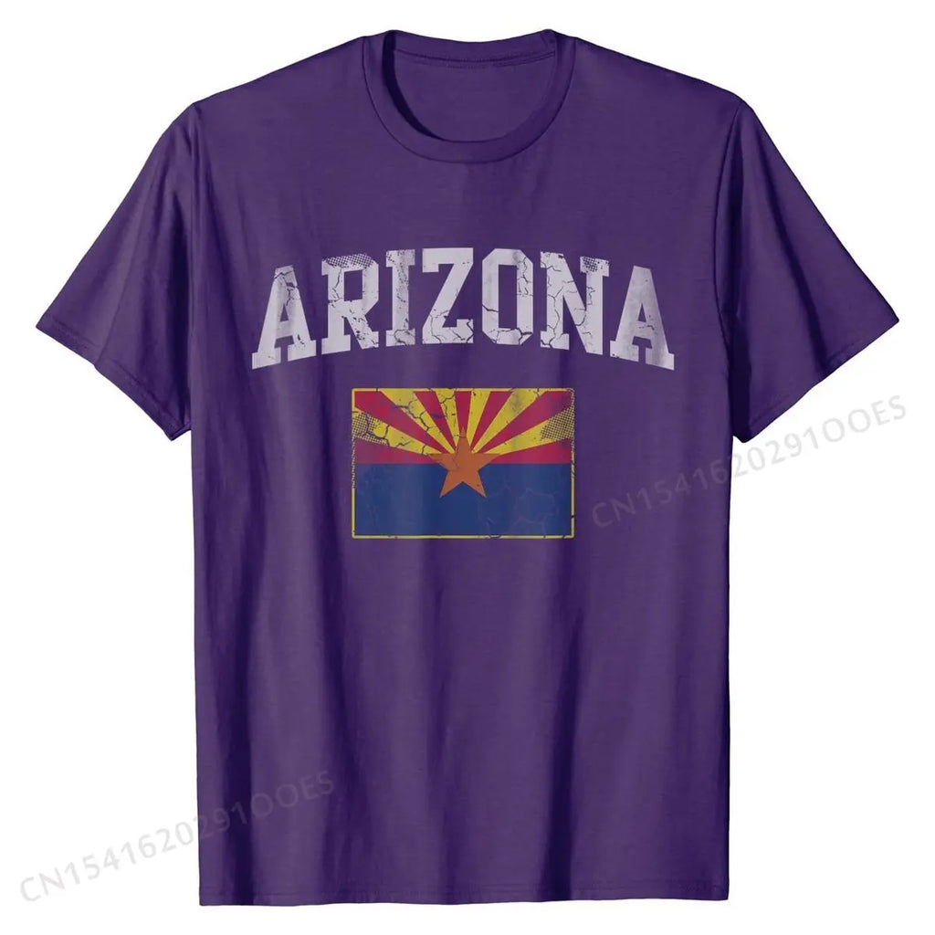 Retro Arizona Flag Custom Tee