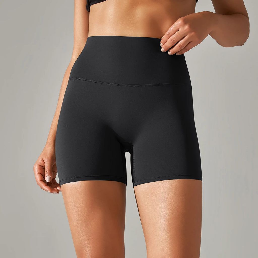 Seamless High Waist Yoga Shorts for Women