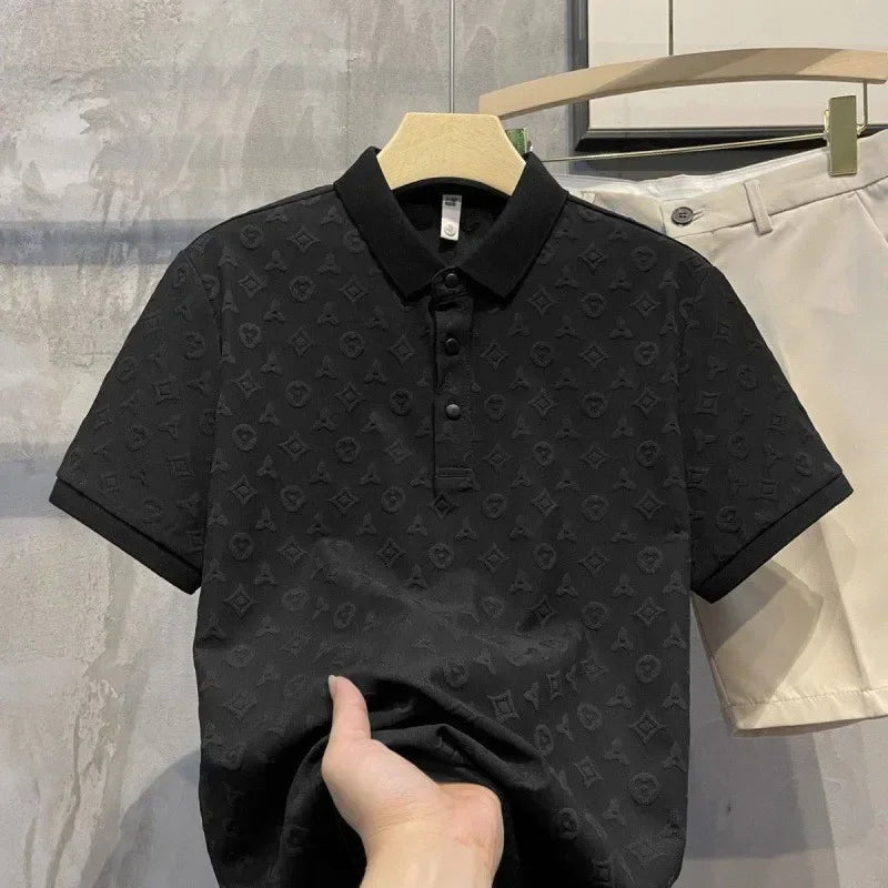Hollow Polo Shirt