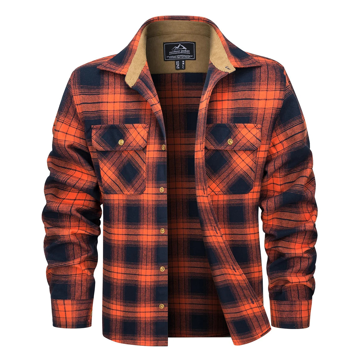 MAGCOMSEN Men’s Flannel Shirt