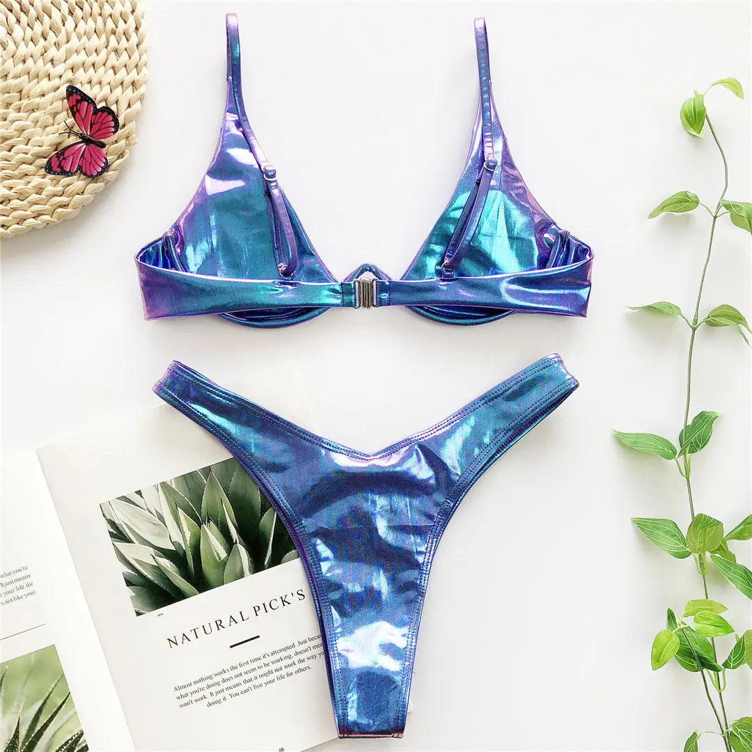 V‑Bar Underwire Bikini
