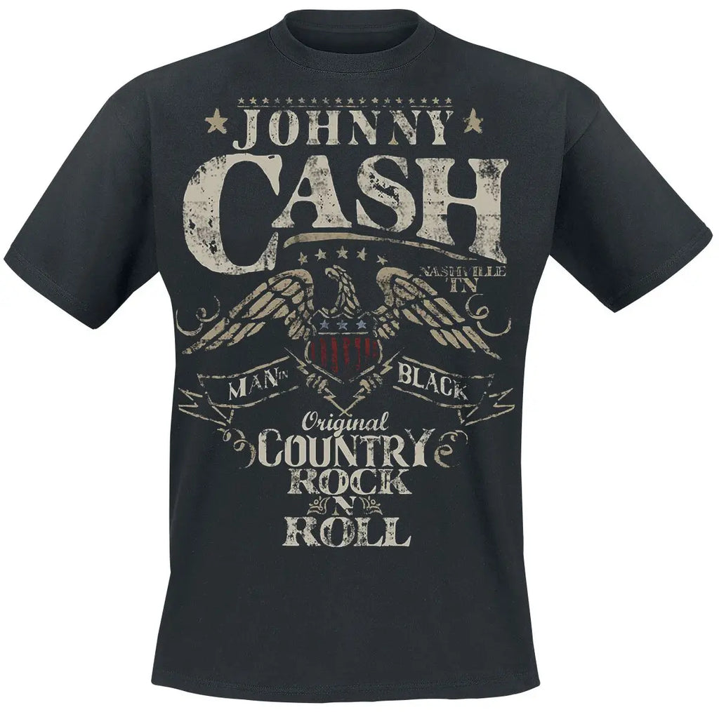 Johnny Cash Rock N Roll T‑Shirt
