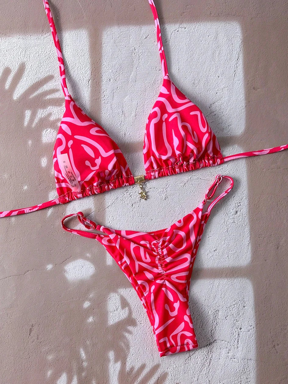 Leopard Micro Bikini Set
