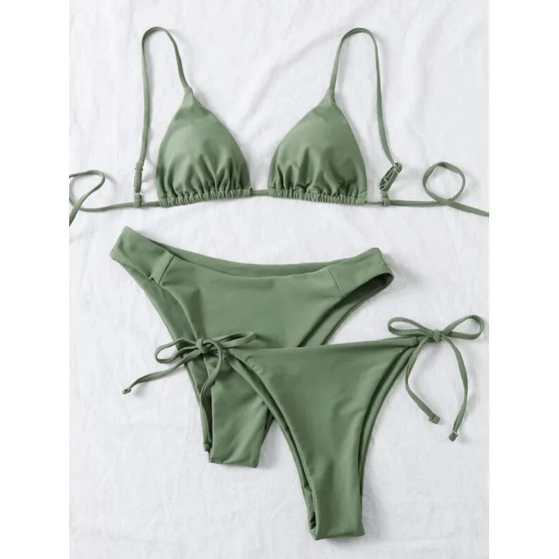 Sexy 3‑Piece Bikini Set