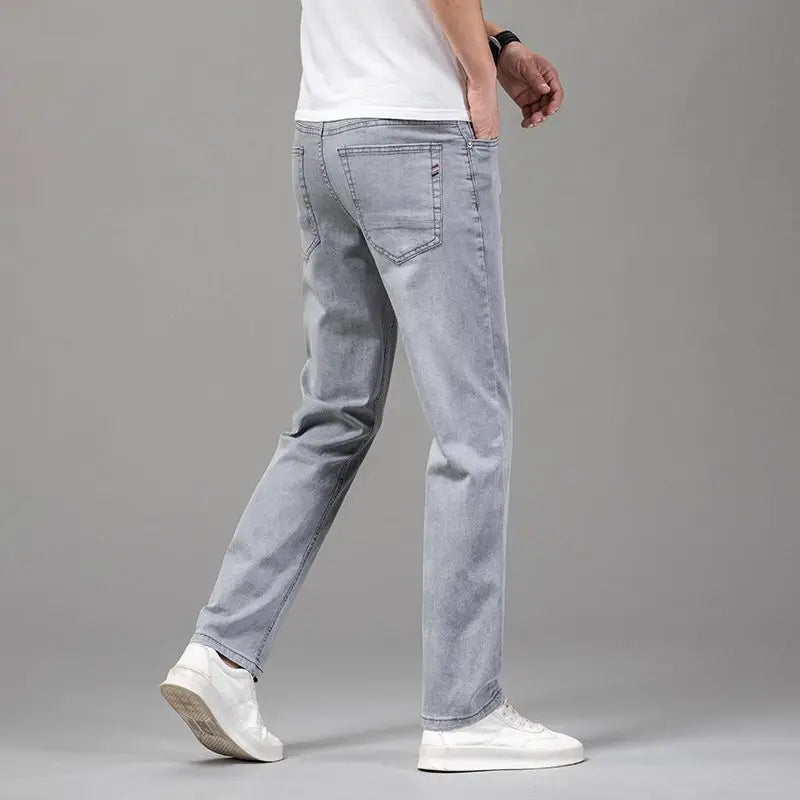 Summer Stretch Gray Jeans
