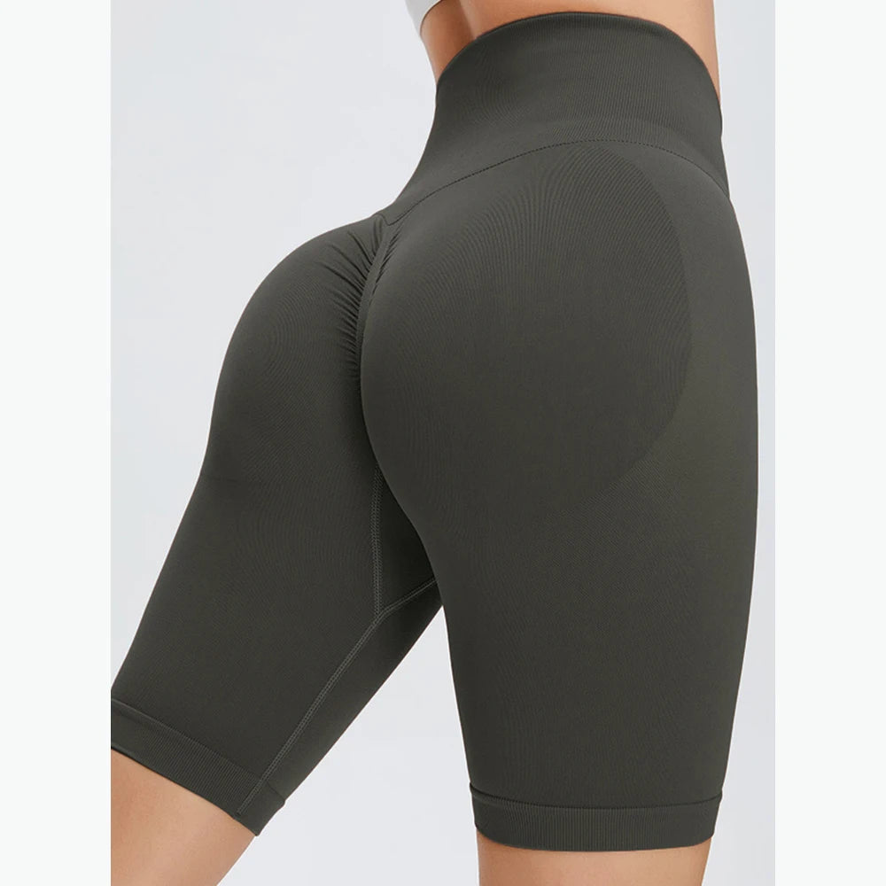 Women’s Seamless High Waist Fitness Shorts