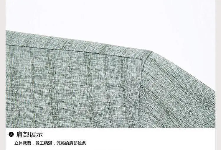 Gray Textured Short‑Sleeve Shirt