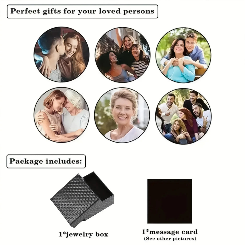 “To My Dad” Cross Necklace – Stainless Steel Cuban Chain with Gift Card & Box