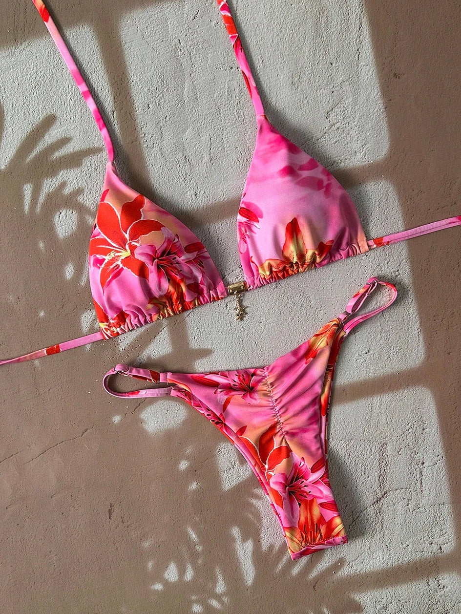 Leopard Micro Bikini Set