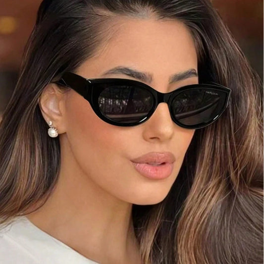 1/4pcs Fashion Small Cat Eye Sunglasses Vintage Brand Designer Sun Glasses Female Multi Color Eyewear UV400 Gafas De Sol