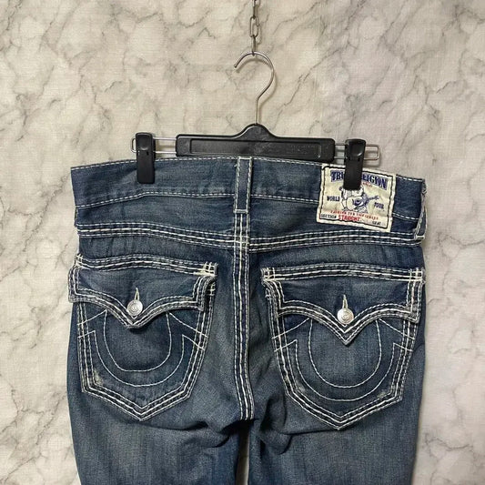 90s High Street Retro American Trend Embroidery Women Jeans Fashion Korean Version Harajuku Gothic Straight Wide-Leg Pants