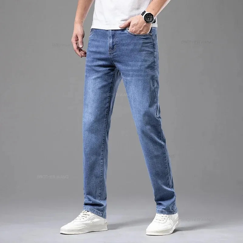 Summer Stretch Gray Jeans