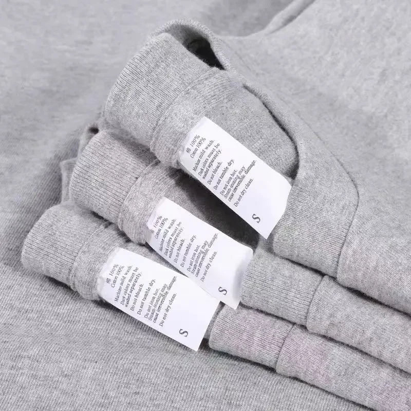 Heavyweight Pure Cotton Oversized T‑Shirt – Tianqing Color Unisex Summer Loose‑Fit Streetwear Tee