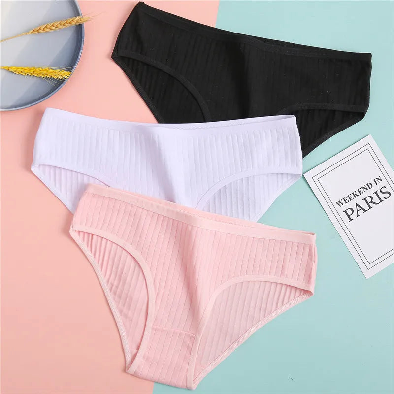 FINETOO Women’s Cotton Panties 9‑Pack