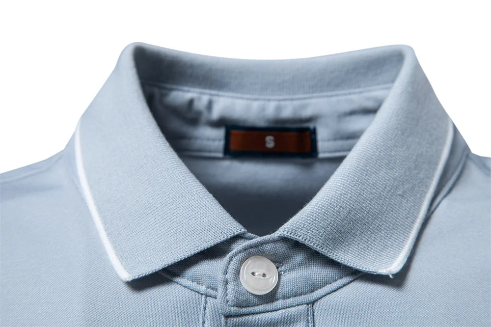 AIOPESON Old Money Polo Shirt for Men