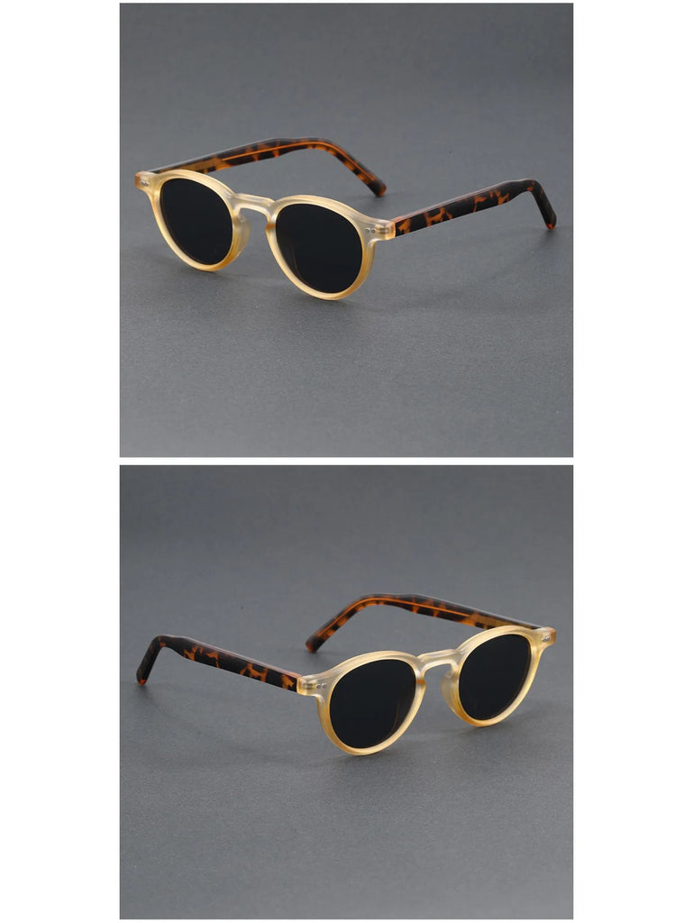 polarized sunglasses men TR90 frame acetate fashion sun glasses women unisex trend decoration European style grey brown