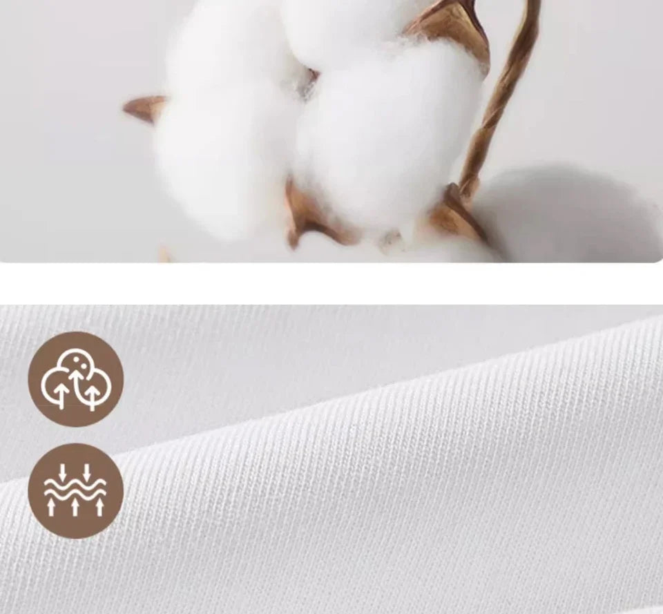 100% Cotton Men’s T‑Shirt | High‑End Breathable Summer Casual Round Neck Tee