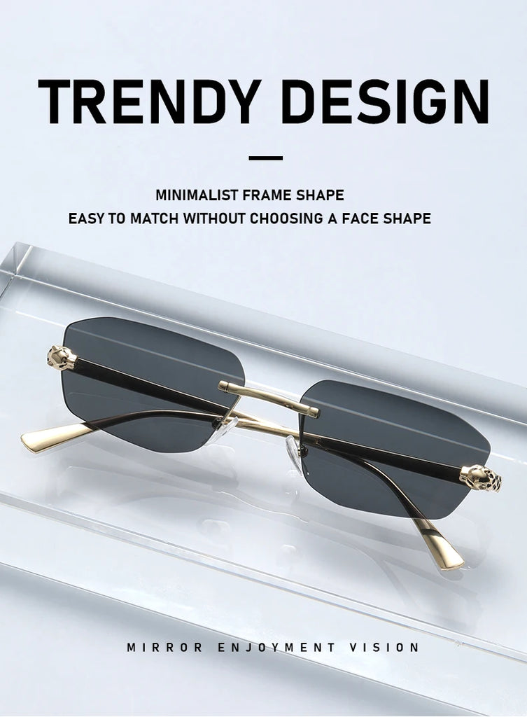 Anti-ultraviolet, Lightweight Metal-free Frame Sunglasses, Trendy And Stylish For Both Men And Women Car Sunglasses2520