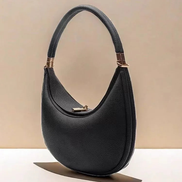 2025 New Medium Crescent Bag Women's Bag Niche Design Crescent Bag Armpit Bag Single Shoulder Crossbody Bag