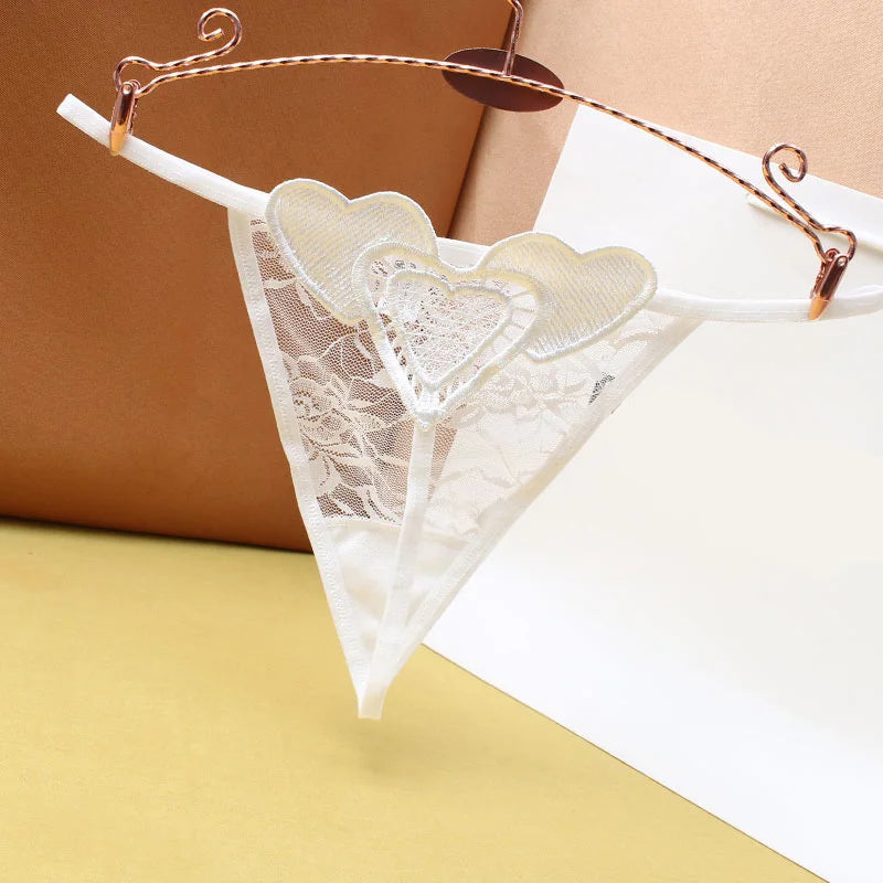 Lace Low‑Waist Thong